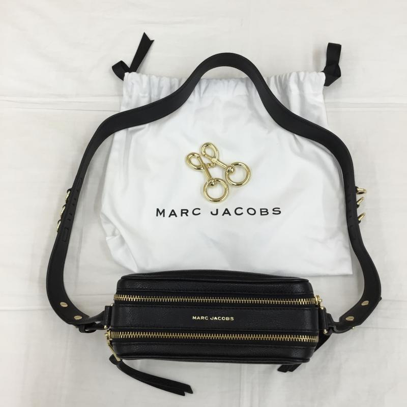 マークジェイコブス MARCJACOBS ショルダーバッグ ショルダーバッグ ロゴ、文字 黒 / ブラック / X 金 / ゴールド /  レディース USED 古着 中古 10143328