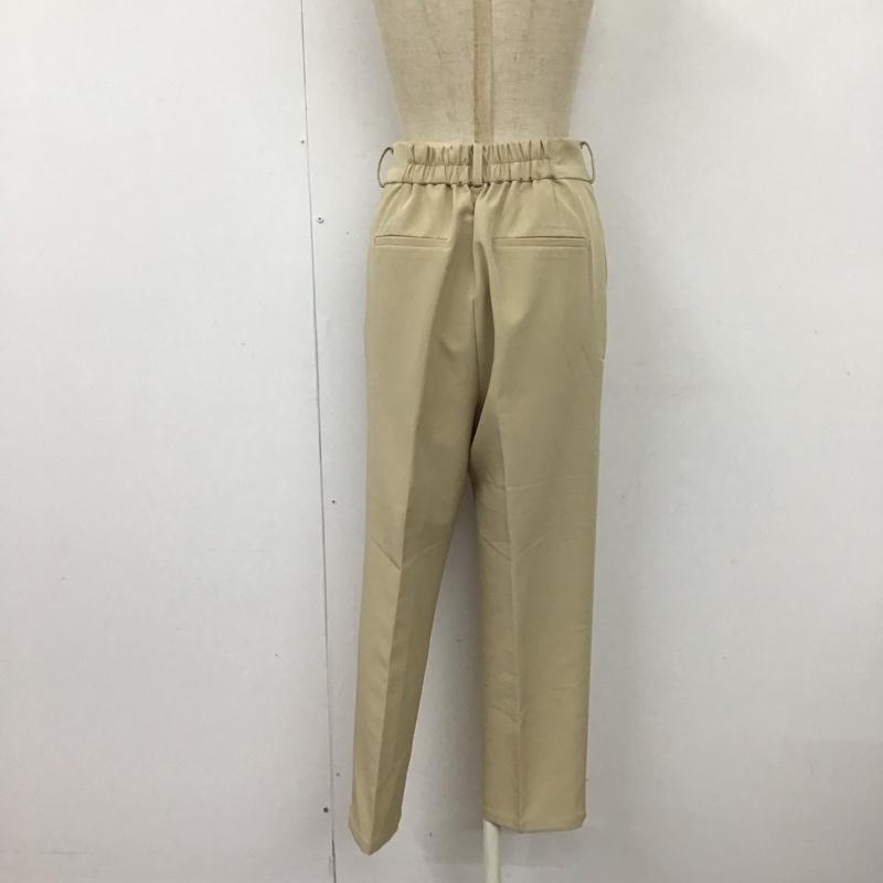 アズールバイマウジー AZUL BY MOUSSY ボトムス ボトムス 250GSB31-095C ヴィーナステーパードパンツ M 無地 ベージュ / ベージュ /  レディース USED 古着 中古 10121133