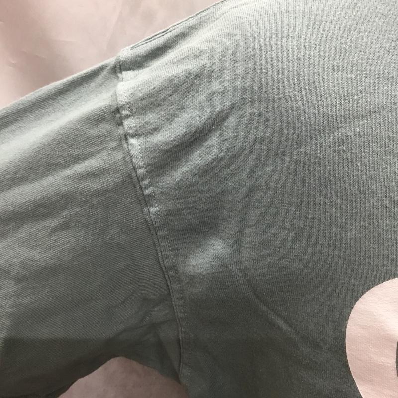 グッドオン Good On Tシャツ 半袖 半袖カットソー プリントTシャツ クルーネックカットソー L プリント 緑 / グリーン /  メンズ USED 古着 中古 10116109