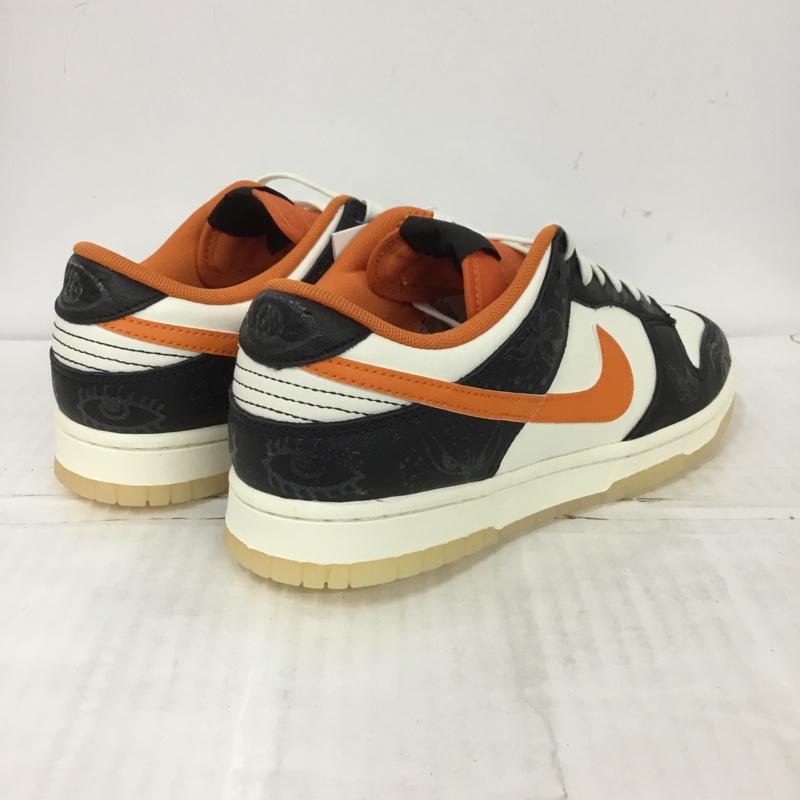 ナイキ NIKE スニーカー スニーカー DD3357-100 DUNK LOW RETRO PREMIUM 26cm 箱有 26.0cm ロゴ、文字 白 / ホワイト / X 黒 / ブラック / X 橙 / オレンジ /  メンズ USED 古着 中古 10124199