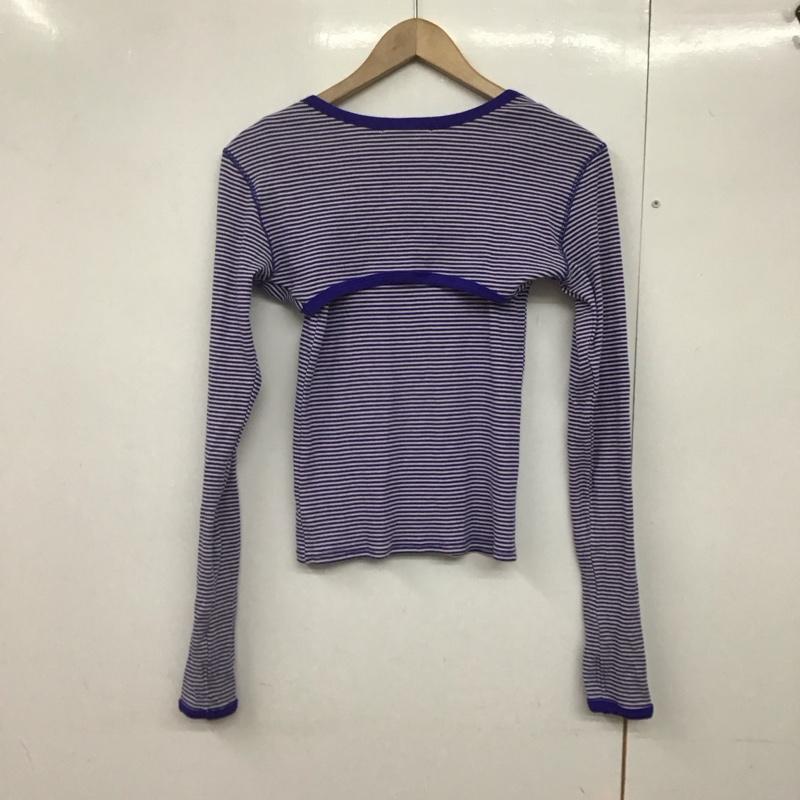 マウジー MOUSSY アンサンブルニット 長袖 010GSS80-0350 BOLERO AND CAMI SET FREE ボーダー柄 マルチカラー / マルチカラー /  レディース USED 古着 中古 10144022