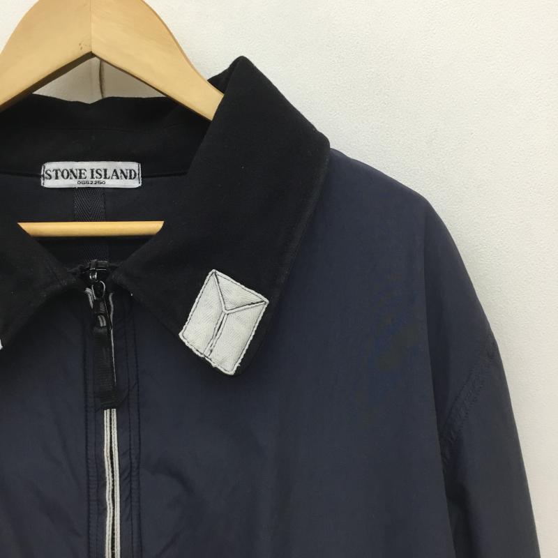 ストーンアイランド STONE ISLAND ジャケット、上着 ジャケット、ブレザー XXL 無地 紺 / ネイビー / X 黒 / ブラック /  メンズ USED 古着 中古 10118732