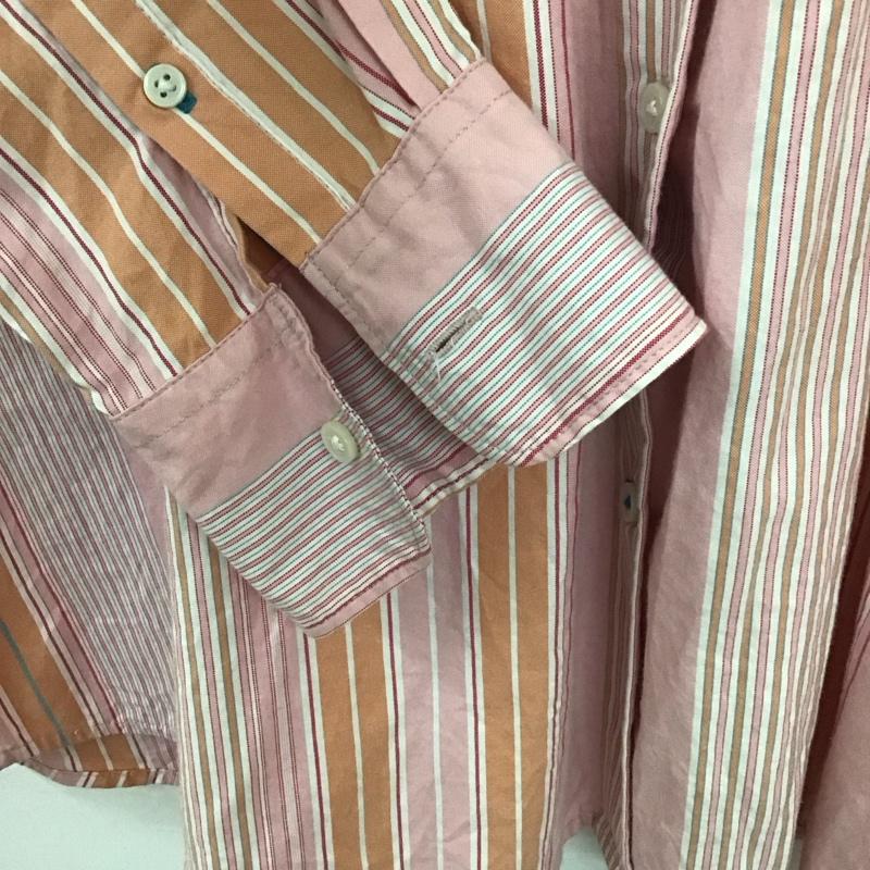 ニコアンド niko and... シャツ、ブラウス 長袖 nkn32643SM ワイドシルエット M ストライプ マルチカラー / マルチカラー /  レディース USED 古着 中古 10133383