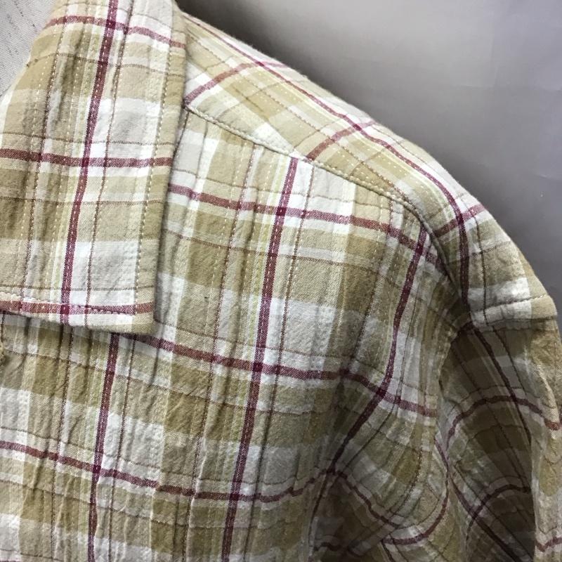 カールヘルム KARLHELMUT シャツ、ブラウス 半袖 半袖シャツ カラーシャツ 半袖カットソー チェックシャツ L チェック マルチカラー / マルチカラー /  メンズ USED 古着 中古 10118429