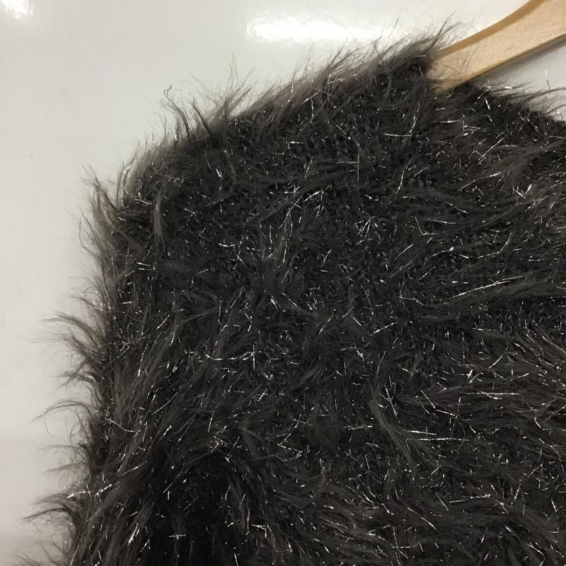 テチチ Te chichi カーディガン 長袖 FLD-2600398 ラメロングシャギーニット FREE 無地 チャコールグレー / チャコールグレー /  レディース USED 古着 中古 10142773