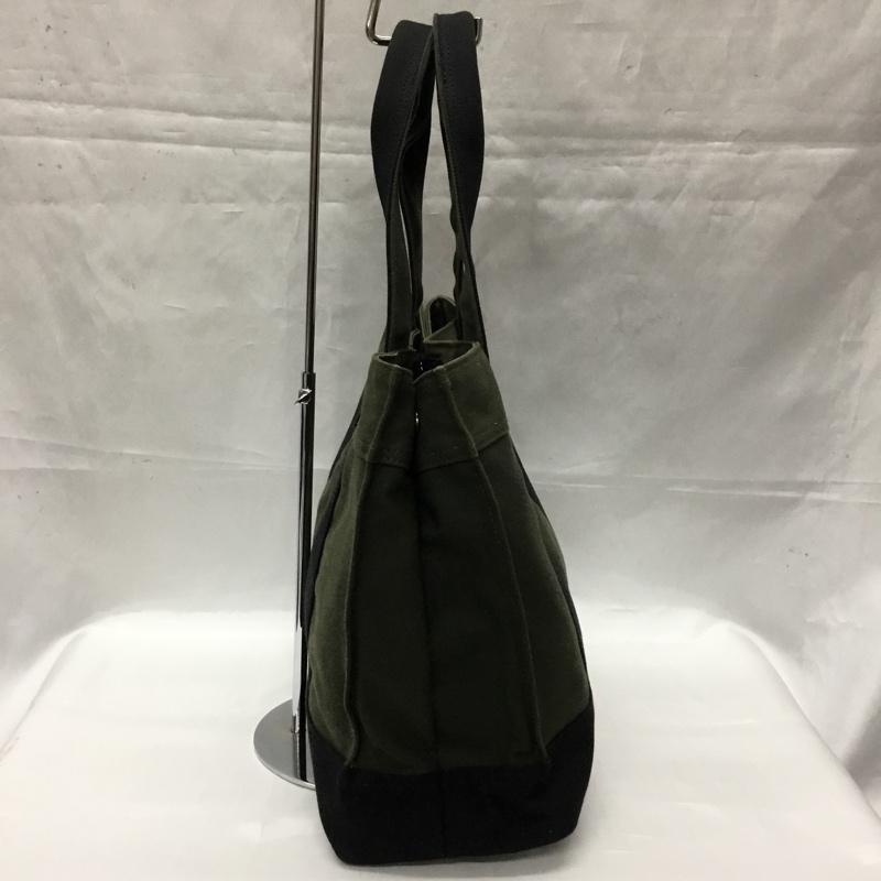 ポーター PORTER トートバッグ トートバッグ 山崎まさよし コラボ ロゴ、文字 カーキ / カーキ / X 黒 / ブラック /  メンズ USED 古着 中古 10110151