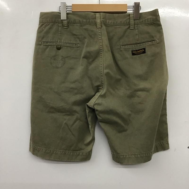 キャリー CALEE パンツ ショートパンツ ショートパンツ ハーフパンツ カジュアルパンツ L プリント カーキ / カーキ /  メンズ USED 古着 中古 10136733
