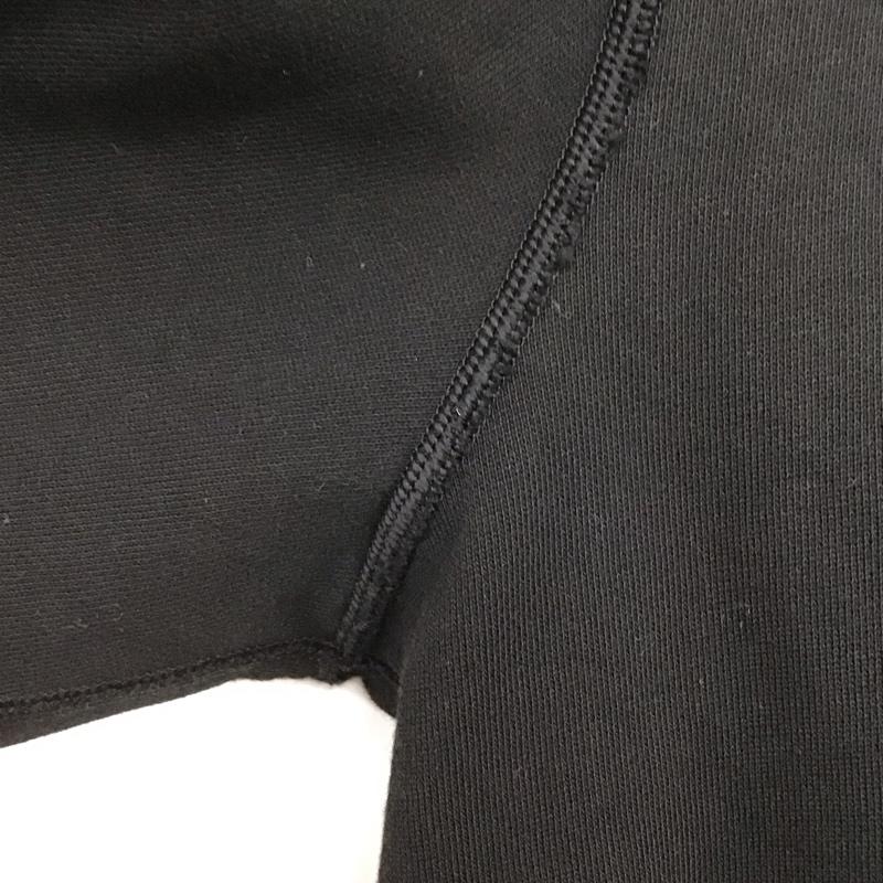 ラコステ LACOSTE パーカー 長袖 長袖ジップアップパーカー スウェットパーカー 3 ロゴ、文字 黒 / ブラック /  メンズ USED 古着 中古 10144579