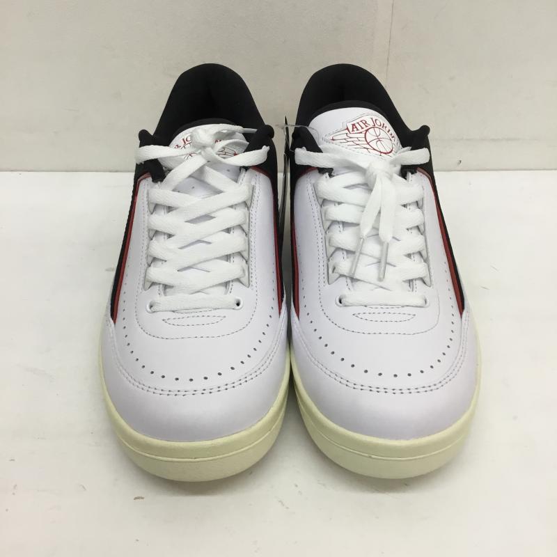 ナイキ NIKE スニーカー スニーカー NIKE WMNS AIR JORDAN 2 RETRO LOW FD4849-106 28.5cm  白 / ホワイト / X 赤 / レッド / X 黒 / ブラック /  メンズ USED 古着 中古 10129224