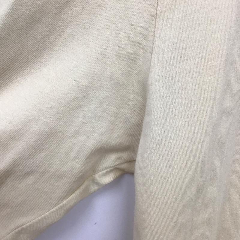 ポロバイラルフローレン Polo by RALPH LAUREN カットソー 長袖 長袖カットソー プリントカットソー クルーネック XL ロゴ、文字 アイボリー / アイボリー /  メンズ USED 古着 中古 10131158