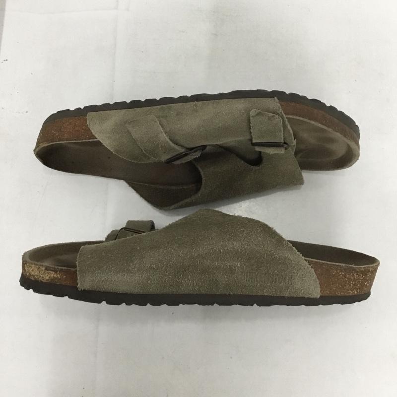 ビルケンシュトック BIRKENSTOCK サンダル サンダル Zurich チューリッヒ 41 スエード 無地 ベージュ / ベージュ /  メンズ USED 古着 中古 10137849