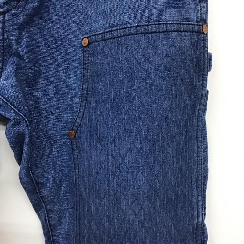 リポトレンタアンニ Ripo trenta anni パンツ デニム、ジーンズ デニムパンツ ストレートパンツ ワイドパンツ カジュアルパンツ L 無地 インディゴ / インディゴ /  メンズ USED 古着 中古 10119126