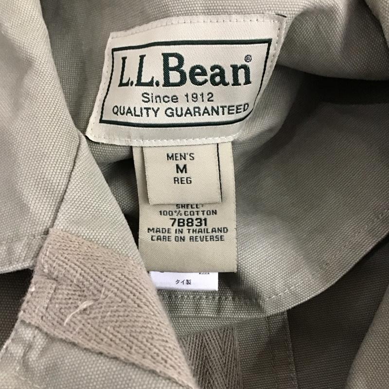エルエルビーン L.L.Bean ジャケット、上着 ジャケット、ブレザー 7B831 コットン カバーオール M 無地 カーキ / カーキ /  メンズ USED 古着 中古 10123516