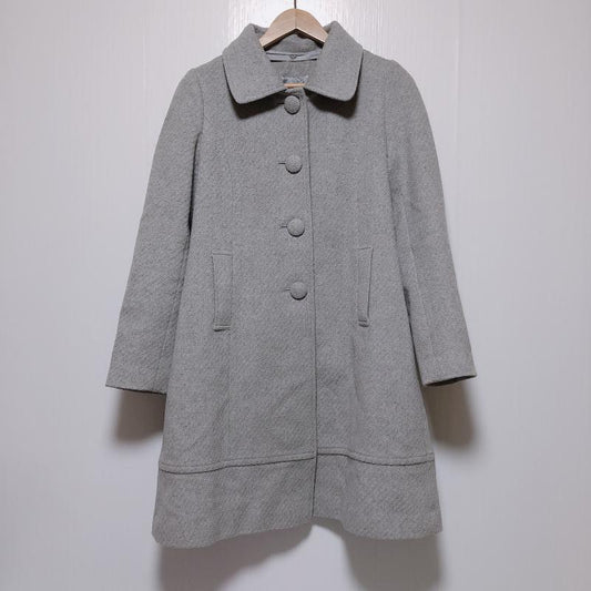 カールパークレーン KARLPARKLANE コート コート一般 2way(襟取外し可能) 無地 灰 / グレー /  レディース USED 古着 中古 10010129