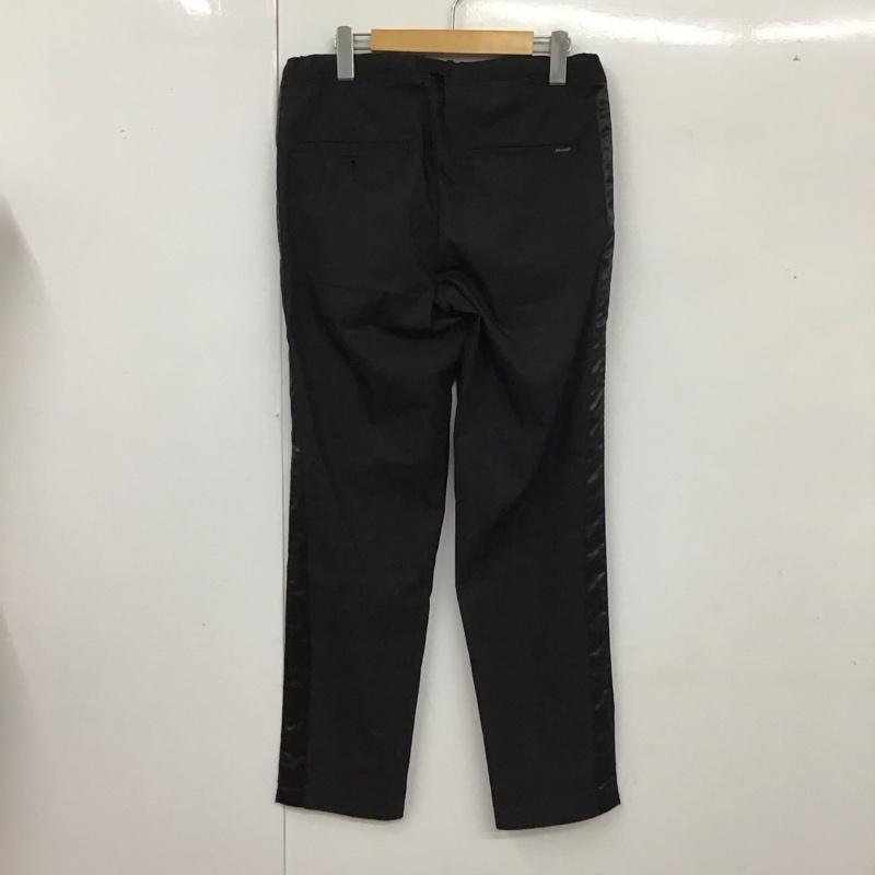 デラックス DELUXE パンツ ワークパンツ、ペインターパンツ カジュアルパンツ サイドライン スリムパンツ トラックパンツ S 無地 黒 / ブラック /  メンズ USED 古着 中古 10117839