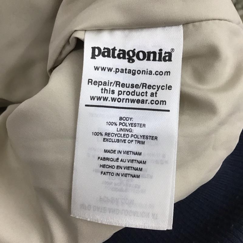 パタゴニア patagonia ジャケット、上着 ジャケット、ブレザー 22830fa20 フリースジャケット ジップアップジャケット S ロゴ、文字 ベージュ / ベージュ /  メンズ USED 古着 中古 10131384