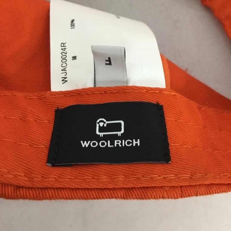 ウールリッチ WOOLRICH 帽子 キャップ WJAC0024R コットン FREE ロゴ、文字 橙 / オレンジ /  メンズ USED 古着 中古 10145783