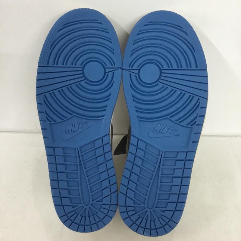ナイキ NIKE スニーカー スニーカー DZ5376-469 AIR JORDAN 1 LOW SE 27cm 箱有 27.0cm ロゴ、文字 灰 / グレー / X 水色 / ライトブルー /  メンズ USED 古着 中古 10149996