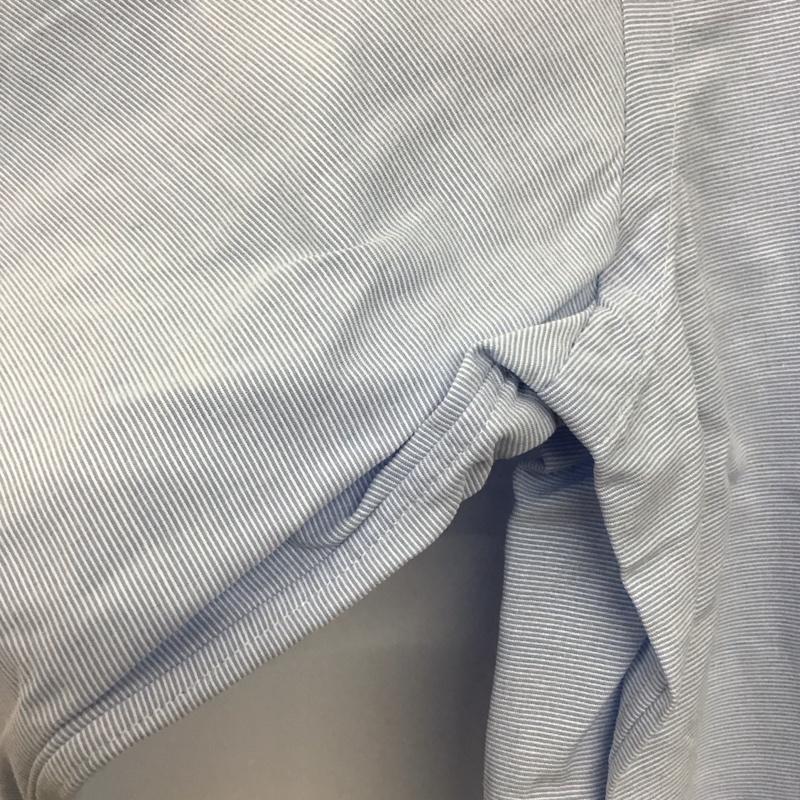 ユナイテッドアローズ UNITED ARROWS シャツ、ブラウス 長袖 長袖シャツ 無地シャツ カラーシャツ 38 無地 水色 / ライトブルー /  メンズ USED 古着 中古 10134948