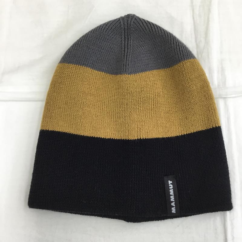 マムート Mammut 帽子 ニット帽 1191-01430 FREE 無地 黒 / ブラック / X 茶 / ブラウン / X マスタード / マスタード /  メンズ USED 古着 中古 10136539