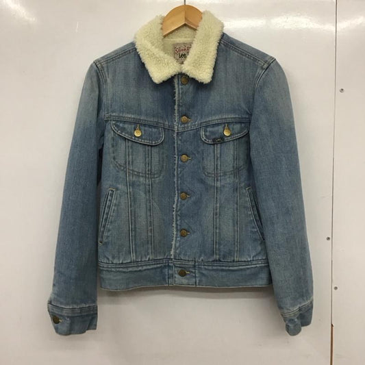 リー Lee ジャケット、上着 ジャケット、ブレザー LT0914 デニムジャケット ストームライダー L 無地 青 / ブルー /  レディース USED 古着 中古 10133715