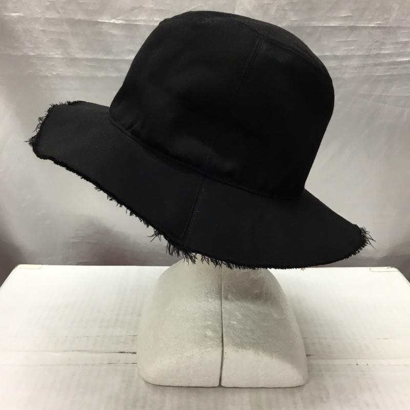 キジマ タカユキ KIJIMA TAKAYUKI 帽子 ハット JUR4H01 John UNDERCOVER 無地 黒 / ブラック /  メンズ USED 古着 中古 10122322