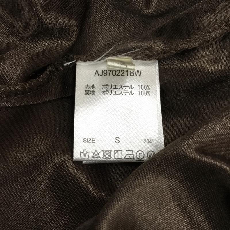 アプレジュール apres jour ワンピース ロングスカート S 無地 茶 / ブラウン /  レディース USED 古着 中古 10110762