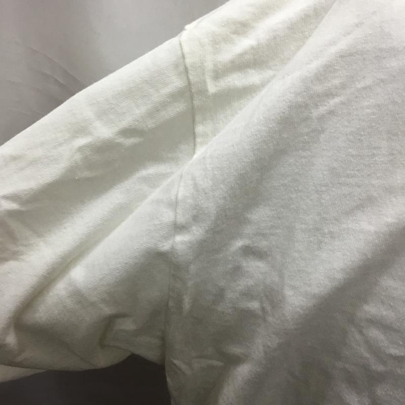 レリューム relume カットソー 長袖 長袖カットソー クルーネックカットソー ロングスリーブカットソー L 無地 白 / ホワイト /  メンズ USED 古着 中古 10114108