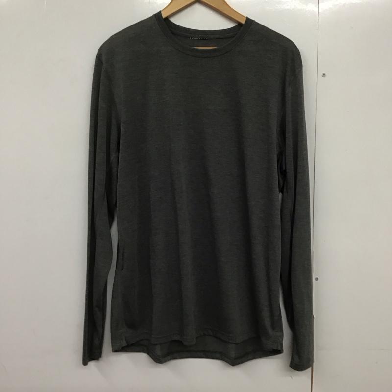 パタゴニア patagonia Tシャツ 長袖 L 無地 灰 / グレー /  メンズ USED 古着 中古 10143331