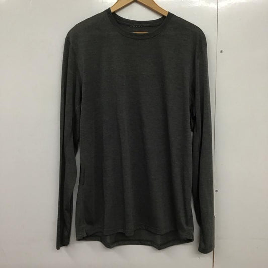 パタゴニア patagonia Tシャツ 長袖 L 無地 灰 / グレー /  メンズ USED 古着 中古 10143331