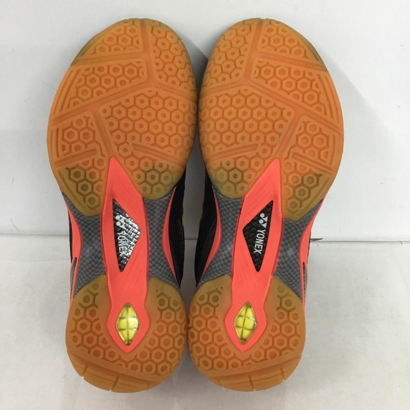 ヨネックス YONEX スニーカー スニーカー SHB65Z パワークッション65Z 24cm バドミントンシューズ 箱有 24.0cm ロゴ、文字 黒 / ブラック / X 赤 / レッド / X 黄 / イエロー /  レディース USED 古着 中古 10149913