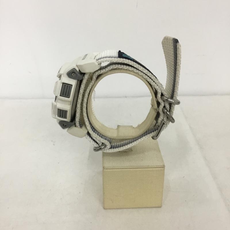 ジーショック G-SHOCK 腕時計 デジタル DW-8500 Surfrider Foundation ロゴ、文字 白 / ホワイト / X 灰 / グレー /  メンズ USED 古着 中古 10140616
