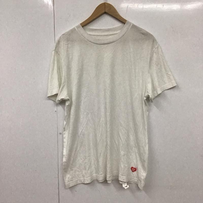 ヒューマンメード HUMAN MADE Tシャツ 半袖 半袖カットソー 無地Tシャツ クルーネックカットソー 無地 白 / ホワイト /  メンズ USED 古着 中古 10131238
