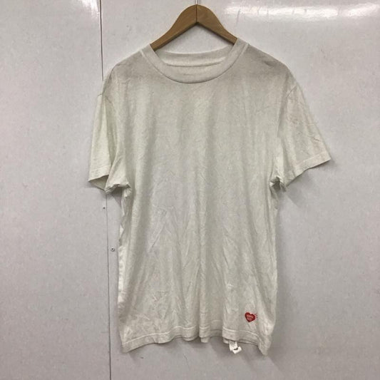 ヒューマンメード HUMAN MADE Tシャツ 半袖 半袖カットソー 無地Tシャツ クルーネックカットソー 無地 白 / ホワイト /  メンズ USED 古着 中古 10131238