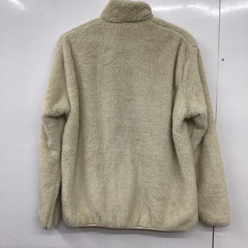 ユニクロ UNIQLO ジャケット、上着 ジャケット、ブレザー 341-440593 ファーリーフリースフルジップジャケット スタンドカラー L 無地 白 / ホワイト /  メンズ USED 古着 中古 10131219