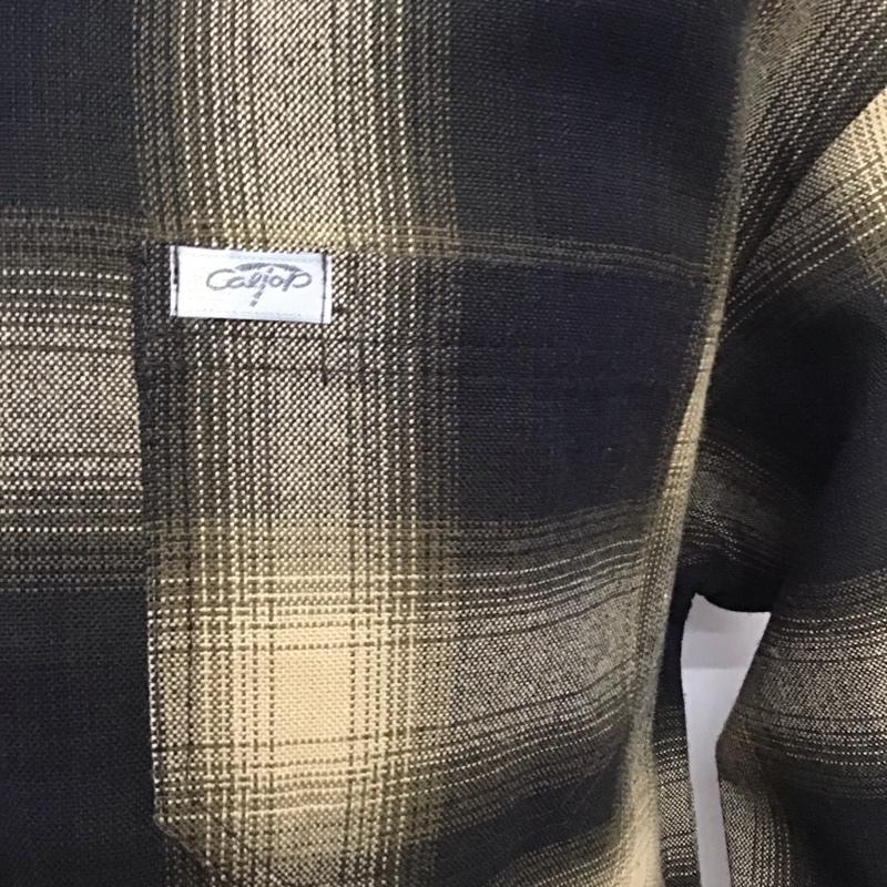 キャルトップ CALTOP シャツ、ブラウス 長袖 チェックシャツ S チェック マルチカラー / マルチカラー /  メンズ USED 古着 中古 10123314