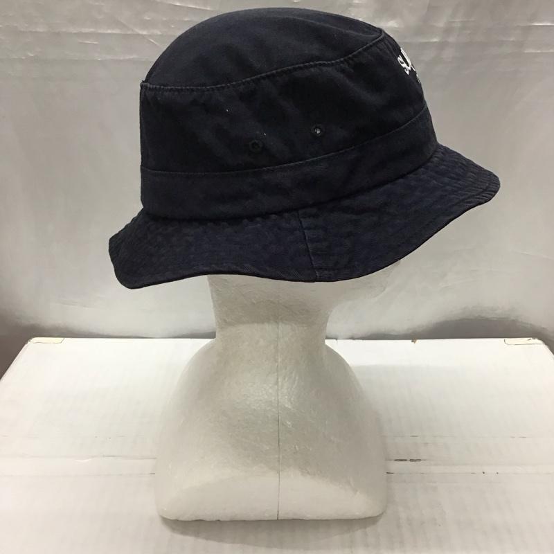 シュプリーム Supreme 帽子 ハット バケットハット ロゴ、文字 紺 / ネイビー /  メンズ USED 古着 中古 10120891