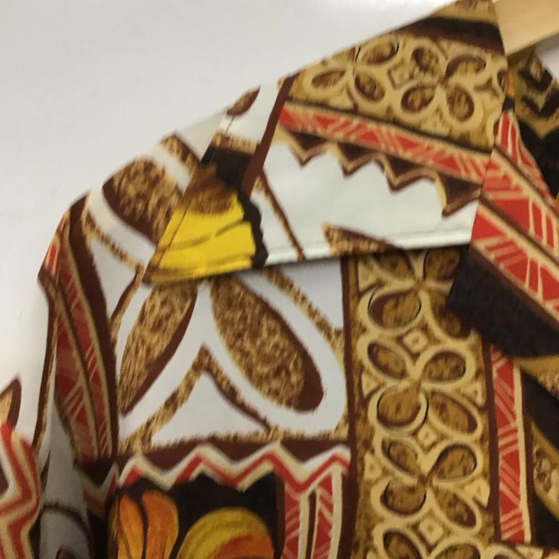 古着 USED シャツ、ブラウス 半袖 半袖シャツ プリントシャツ カラーシャツ アロハシャツ プリント マルチカラー / マルチカラー /  メンズ USED 古着 中古 10132906