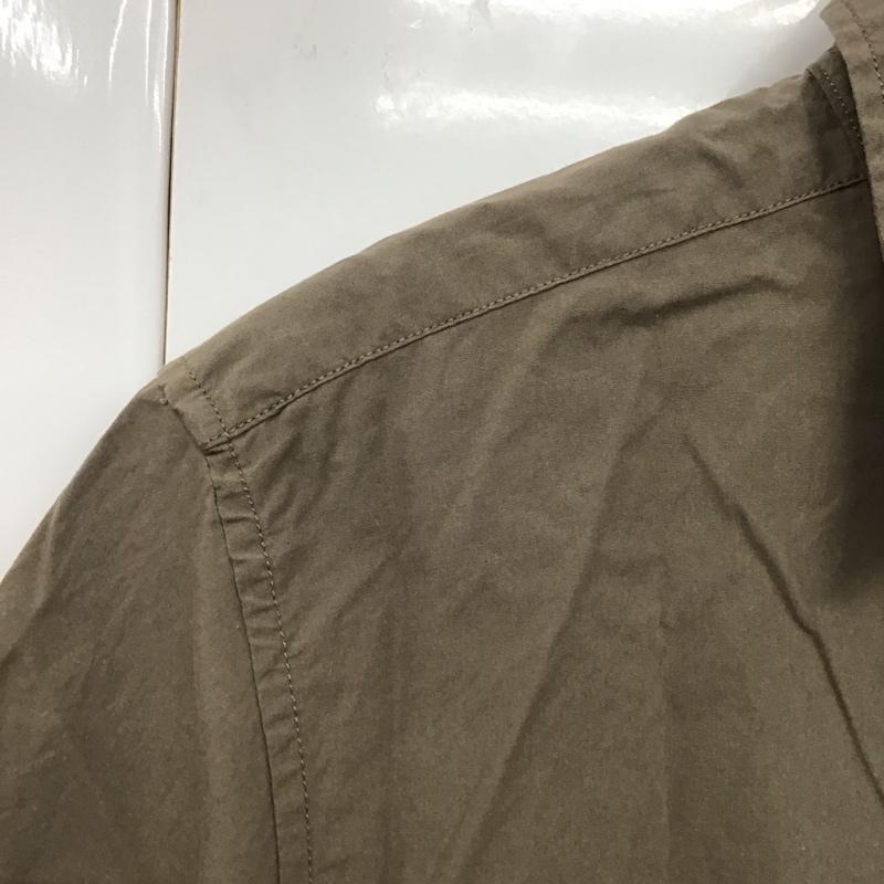 カルバン・クライン Calvin Klein シャツ、ブラウス 半袖 L 無地 ベージュ / ベージュ /  メンズ USED 古着 中古 10130172