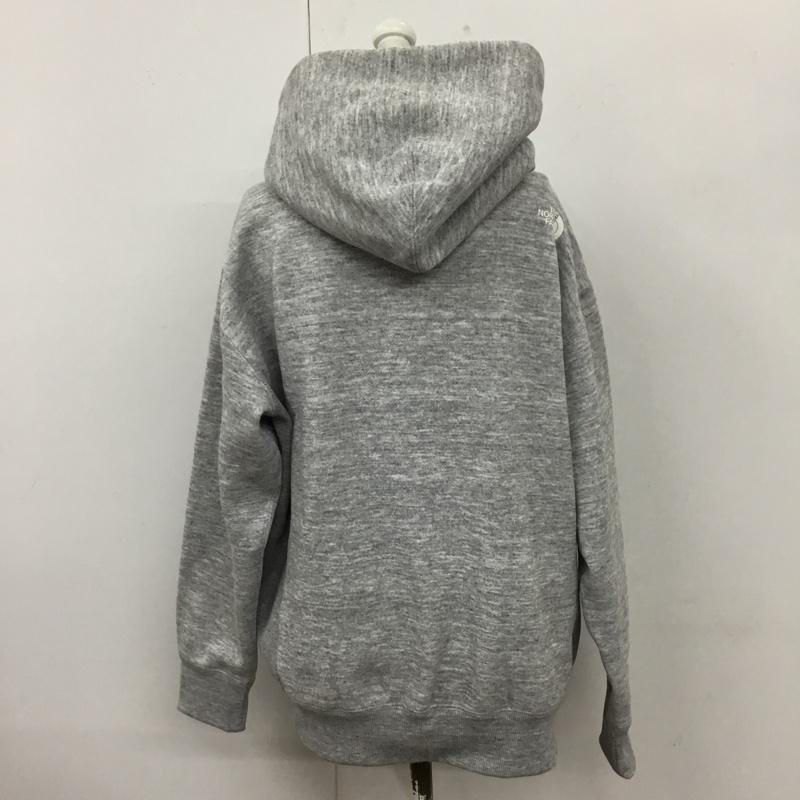 ザノースフェイス THE NORTH FACE パーカー 長袖 NTW62135 フロントハーフドームフーディ L プリント 灰 / グレー /  レディース USED 古着 中古 10109930