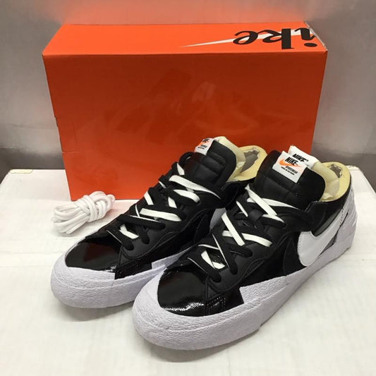 ナイキ NIKE スニーカー スニーカー DM6443-001 BLAZER LOW SACAI 28.5cm 箱有 28.5cm ロゴ、文字 黒 / ブラック / X 白 / ホワイト /  メンズ USED 古着 中古 10117942