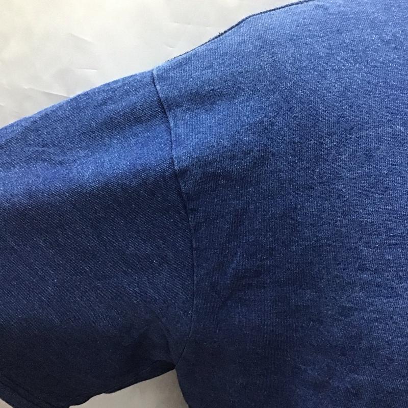 チャムス CHUMS Tシャツ 半袖 半袖カットソー プリントTシャツ クルーネックカットソー XL プリント 青 / ブルー /  メンズ USED 古着 中古 10117517