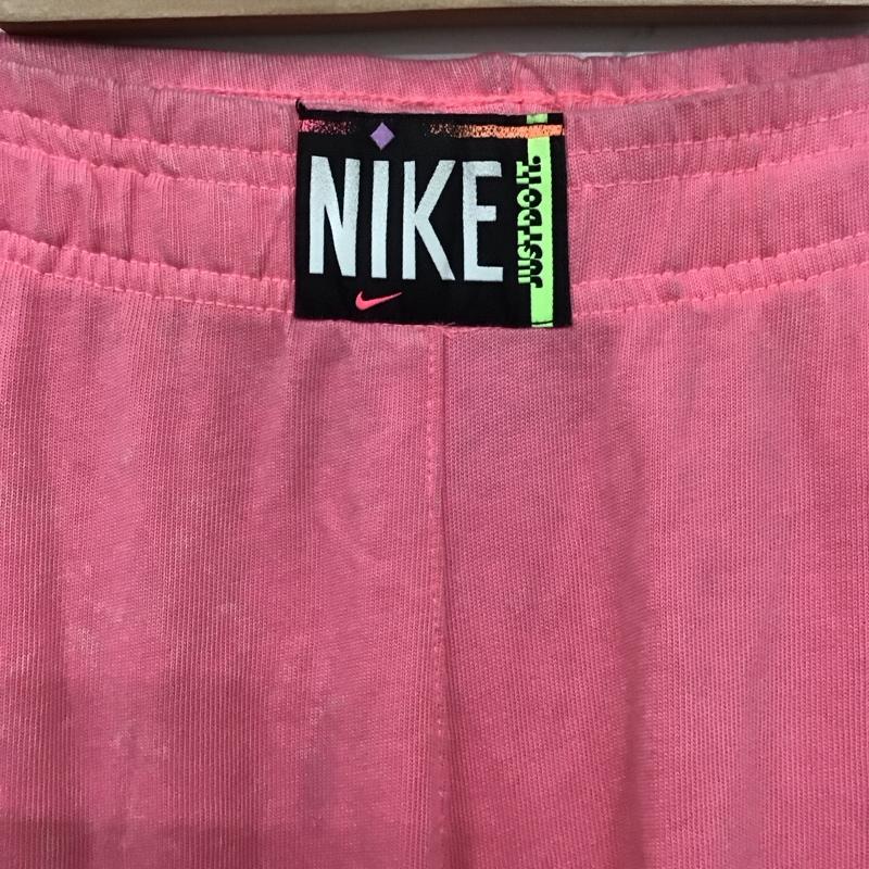 ナイキ NIKE パンツ ワークパンツ、ペインターパンツ dq3341-675 ウォッシュドスウッシュスウェットパンツ スウェットパンツ M ロゴ、文字 桃 / ピンク /  レディース USED 古着 中古 10128988