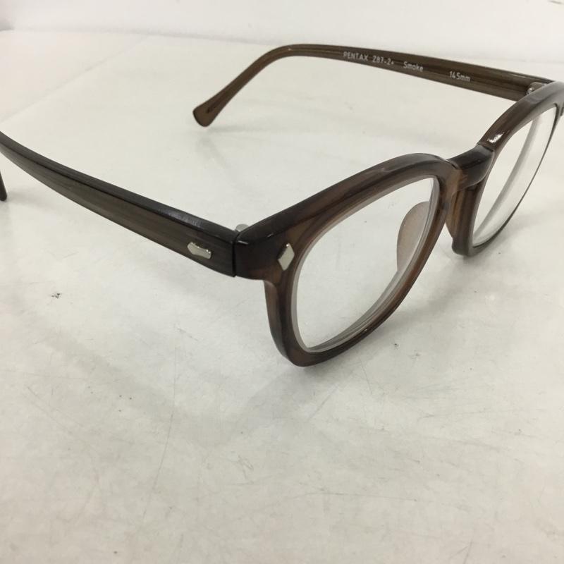 古着 USED めがね・サングラス めがね F9800 Z87-2 Smoke 145mm 無地 茶 / ブラウン /  メンズ USED 古着 中古 10142119