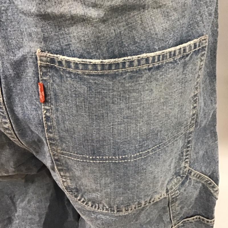 リーバイス Levi s サロペット・オーバーオール サロペット、オーバーオール オーバーオール つなぎ オールインワン S 無地 インディゴ / インディゴ /  メンズ USED 古着 中古 10124900