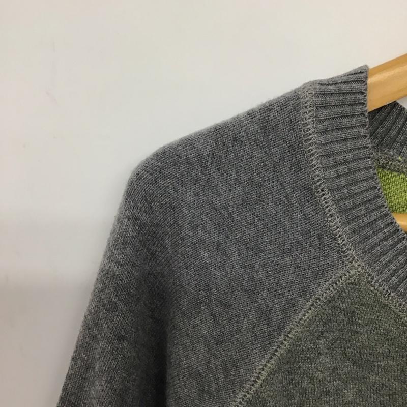 チャオパニックティピー CIAOPANIC TYPY ニット、セーター 長袖 ONE SIZE ロゴ、文字 灰 / グレー /  レディース USED 古着 中古 10142892