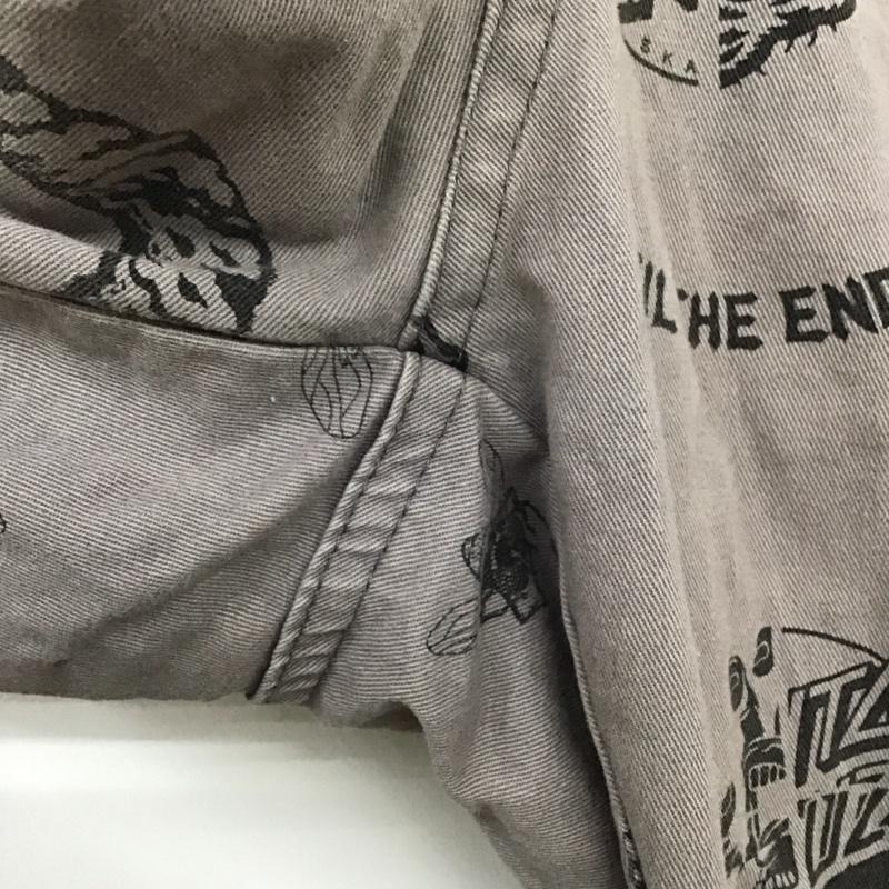 サンタクルーズ SANTA CRUZ パンツ ワークパンツ、ペインターパンツ 502211501 ボトム ワイドパンツ カジュアルパンツ 総柄 M プリント 灰 / グレー /  メンズ USED 古着 中古 10106632