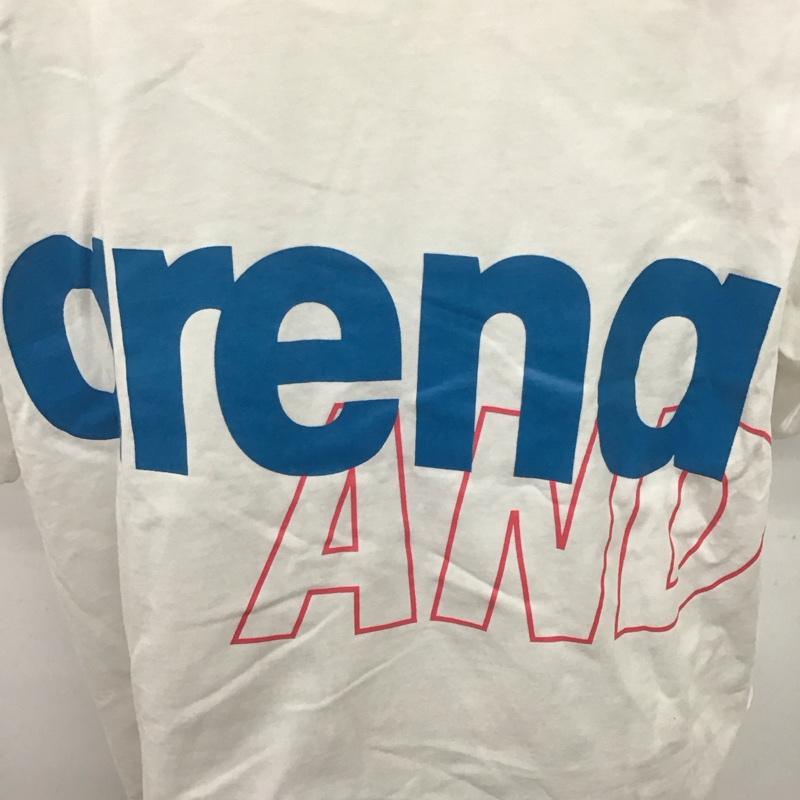 ウィンダンシー WIND AND SEA Tシャツ 半袖 半袖カットソー プリントTシャツ クルーネックカットソー L ロゴ、文字 白 / ホワイト /  メンズ USED 古着 中古 10126523