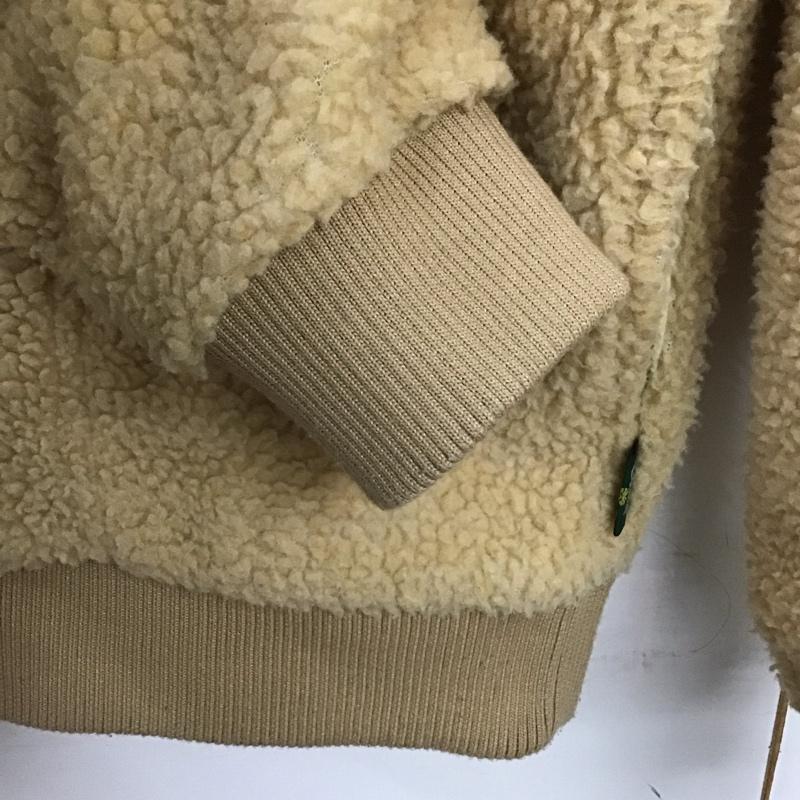 ゴーヘンプ GOHEMP カットソー 長袖 長袖フリースカットソー プルオーバー M 無地 ベージュ / ベージュ /  メンズ USED 古着 中古 10142399