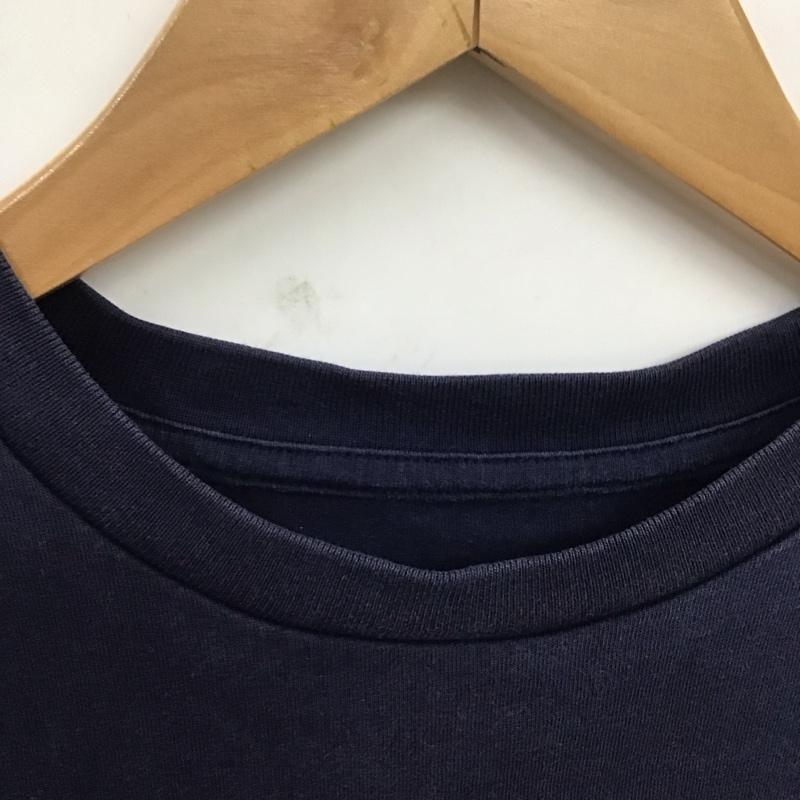 アディダス adidas Tシャツ 半袖 S92520 S プリント 紺 / ネイビー /  メンズ USED 古着 中古 10109112
